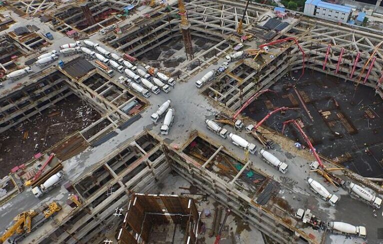 混凝土、泵車、攪拌車