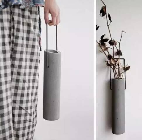 混凝土、混凝土花瓶