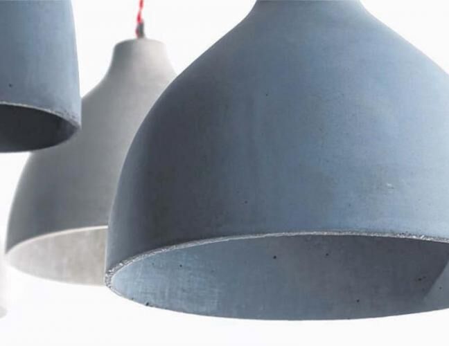 混凝土、Heavy燈罩