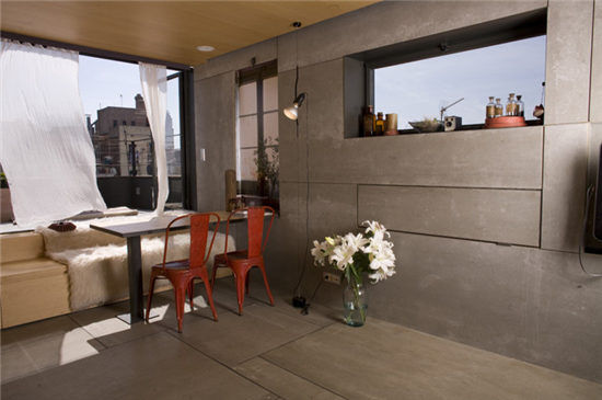 混凝土、混凝土原木擦出火花