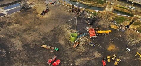 工程機械、天津港