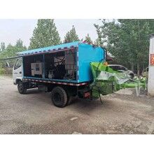  車載式雙噴頭濕噴機(jī)，車載式濕噴臺車，雙噴頭混凝土濕噴臺車