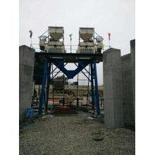 連體混凝土攪拌機(jī)JS1000,億立建機(jī)