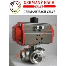 進口氣動絲扣三通球閥|德國巴赫總代理-上海秉奇