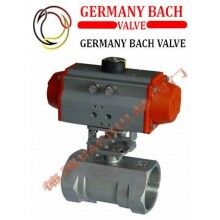 進口氣動一片式絲扣球閥|德國巴赫總代理-上海秉奇